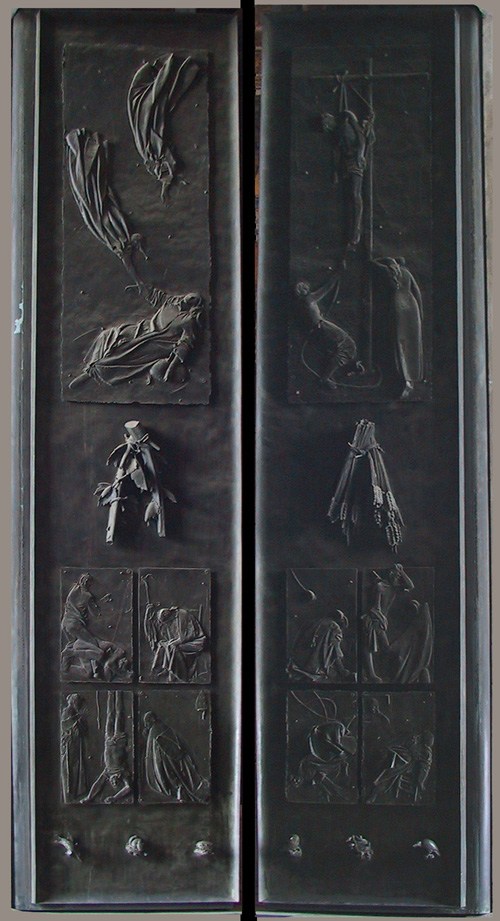 813-1844-1845 - Vatican - Basilica S. Pietro - side doors