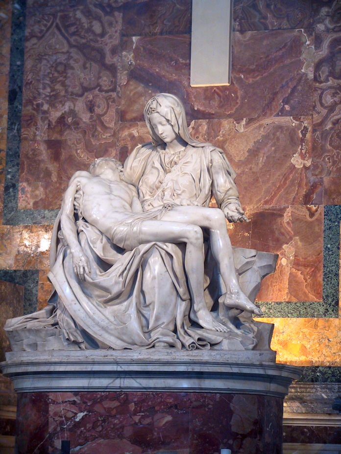 817-1818 - Vatican - Basilica S. Pietro - Pieta - Michelangelo