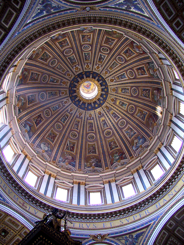 820-1821 - Vatican - Basilica S. Pietro - Dome