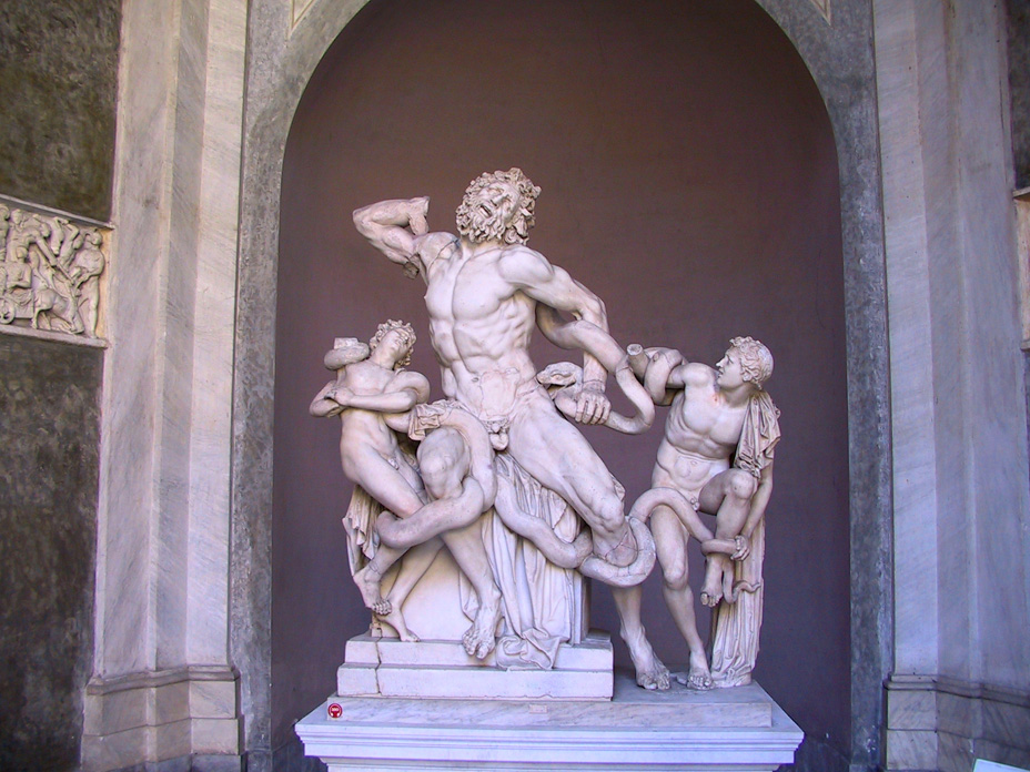 843-1797 - Vatican Museums - Octagonal Courtyard - Laocoon Group