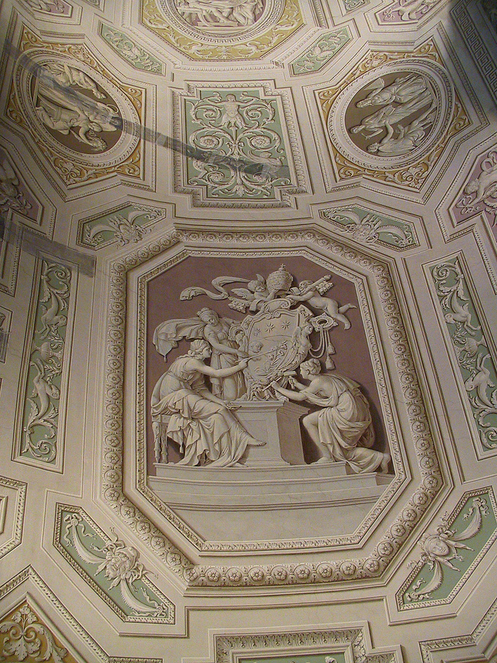 855-1809 - Vatican Museums - Trompe L'Oeil ceiling